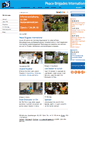 Mobile Screenshot of peacebrigades.ch