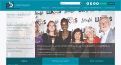 Desktop Screenshot of peacebrigades.org.uk